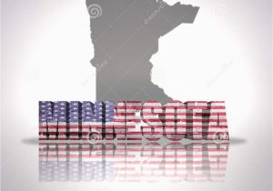 Minnesota State Land Map Minnesota State Stock Illustration Illustration Of Banner 96350314