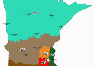 Minnesota State Map with Cities area Code 612 Wikipedia