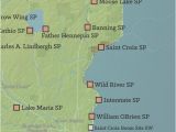 Minnesota State Map with Lakes Minnesota State Parks Map 11×14 Print Best Maps Ever
