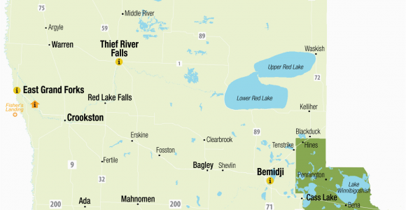 Minnesota tourism Map northwest Minnesota Explore Minnesota