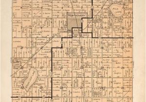 Minnesota township Range Map Map Plat Book Of Le Sueur County Minnesota Showing township