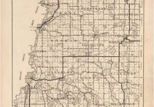 Minnesota township Range Map Map Plat Book Of Le Sueur County Minnesota Showing township