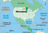 Minnesota Usa Map Location Minnesota Latitude Longitude Absolute and Relative Locations