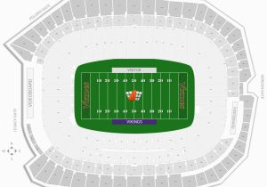 Minnesota Vikings Stadium Map Minnesota Vikings Seating Guide U S Bank Stadium Rateyourseats Com