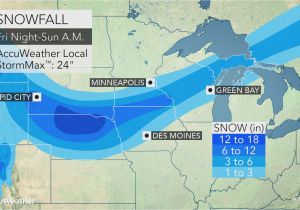 Minnesota Weather forecast Map 2nd Blizzard Of Season to Eye north Central Us During 1st Weekend Of