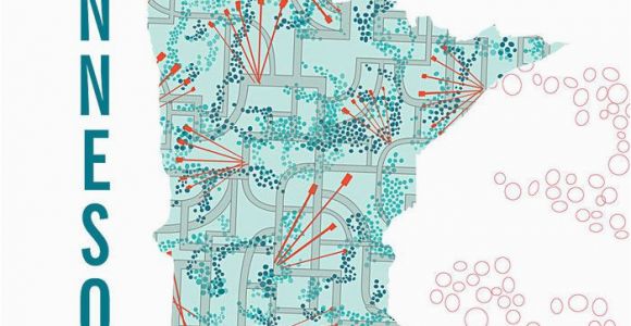 Minnesota Wetlands Map Minnesota Map Print Jhill Design Map Prints Things for My Wall