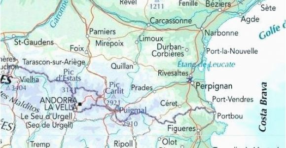 Mirepoix France Map Texpertis Com Map Of southern France Elegant south Of France Map