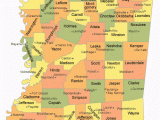 Mississippi and Tennessee Map Mississippi County Map