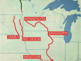 Mississippi River Map Minnesota Long Term Flooding Remains A Concern In Central Us as Rivers