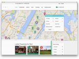 Mls Canada Map Search 37 Real Estate WordPress themes for Agents Realtors 2019