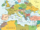 Modern Day Map Of Europe 36 Intelligible Blank Map Of Europe and Mediterranean