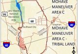 Mojave California Map Mohave Maneuver area C