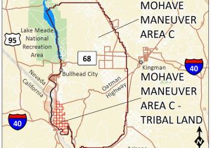 Mojave California Map Mohave Maneuver area C