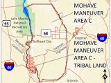 Mojave Desert California Map Mohave Maneuver area C