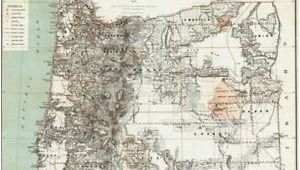 Molalla oregon Map 1879 oregon Map or Hillsboro Madras north Bend Molalla Jefferson