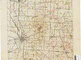 Monroe County Ohio Map Ohio Historical topographic Maps Perry Castaa Eda Map Collection