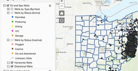 Monroe County Ohio Tax Maps Oil Gas Well Locator