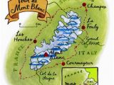 Mont Blanc France Map Hiking the tour Du Mont Blanc Wsj