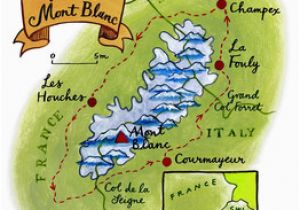 Mont Blanc France Map Hiking the tour Du Mont Blanc Wsj