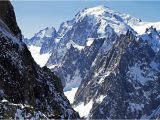 Mont Blanc France Map Mont Blanc Highest Mountain In Western Europe