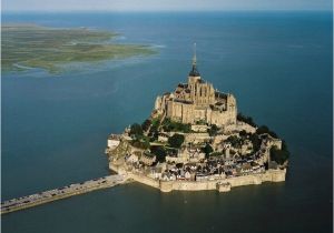 Mont St Michel France Map Mon Sen Mia El Jedna Od Najposea Enijih Turistia Kih Lokacija