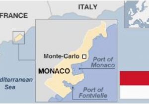 Monte Carlo Map France Monaco Country Profile Bbc News