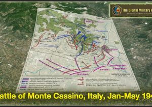 Monte Cassino Italy Map the Digital Military Historian