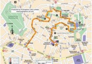 Montmartre Paris France Map 9 Best Nine Paris Walk Maps Images In 2015 Paris Travel Map Us Map