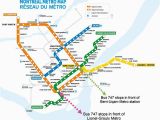 Montreal Canada Metro Map Taking the 747 Express Bus How to Get to Downtown Montreal From the