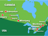 Montreal Canada On A Map top 10 Punto Medio Noticias World Map Canada toronto