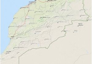 Morocco and Spain Map Morocco Offline Map Gps Navigator