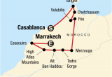 Morocco Spain Map Highlights Of Morocco