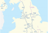 Motorway Map Of England M15 Motorway Great Britain Wikivividly