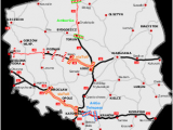 Motorway Map Of France Highways In Poland Wikipedia