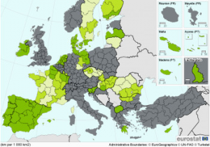 Motorway Map Of France Inland Transport Infrastructure at Regional Level Statistics Explained