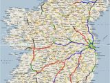 Motorway Map Of Ireland Ireland Road Map