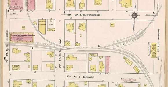 Moultrie Georgia Map File Sanborn Fire Insurance Map From Moultrie Colquitt County