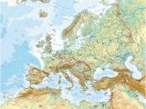 Mountain Map Of Europe 36 Intelligible Blank Map Of Europe and Mediterranean