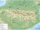 Mountain Ranges In France Map Pyrenees Wikipedia