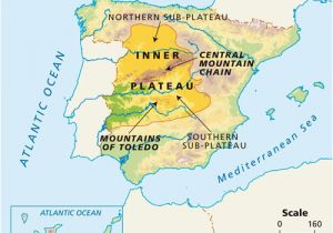 Mountain Ranges In Spain Map Blink Activity Blinklearning