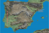 Mountain Ranges In Spain Map Geography the Spanish Biker