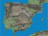 Mountain Ranges In Spain Map Geography the Spanish Biker