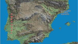 Mountain Ranges In Spain Map Geography the Spanish Biker