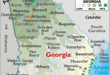 Mountains In Georgia Map where is atlanta Ga atlanta Georgia Map Worldatlas Com