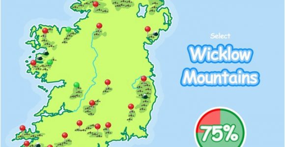 Mountains In Ireland Map Know Your Ireland