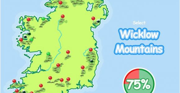 Mountains Of Ireland Map Know Your Ireland