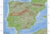 Mountains Of Spain Map Sistema Central Wikipedia