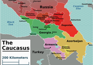 Mountains oregon Map Map Of the Caucasus Armenian Maps Map Caucasus Mountains