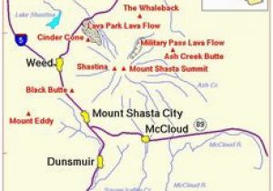 Mt Shasta California Map 54 Best Shasta Cascade Images northern California California