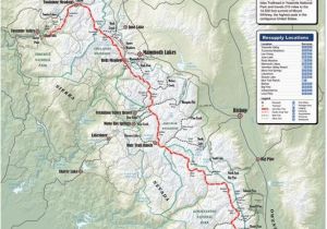 Mt Whitney California Map John Muir Trail Map Ii Love Maps Thrillaaaaaa Pinterest